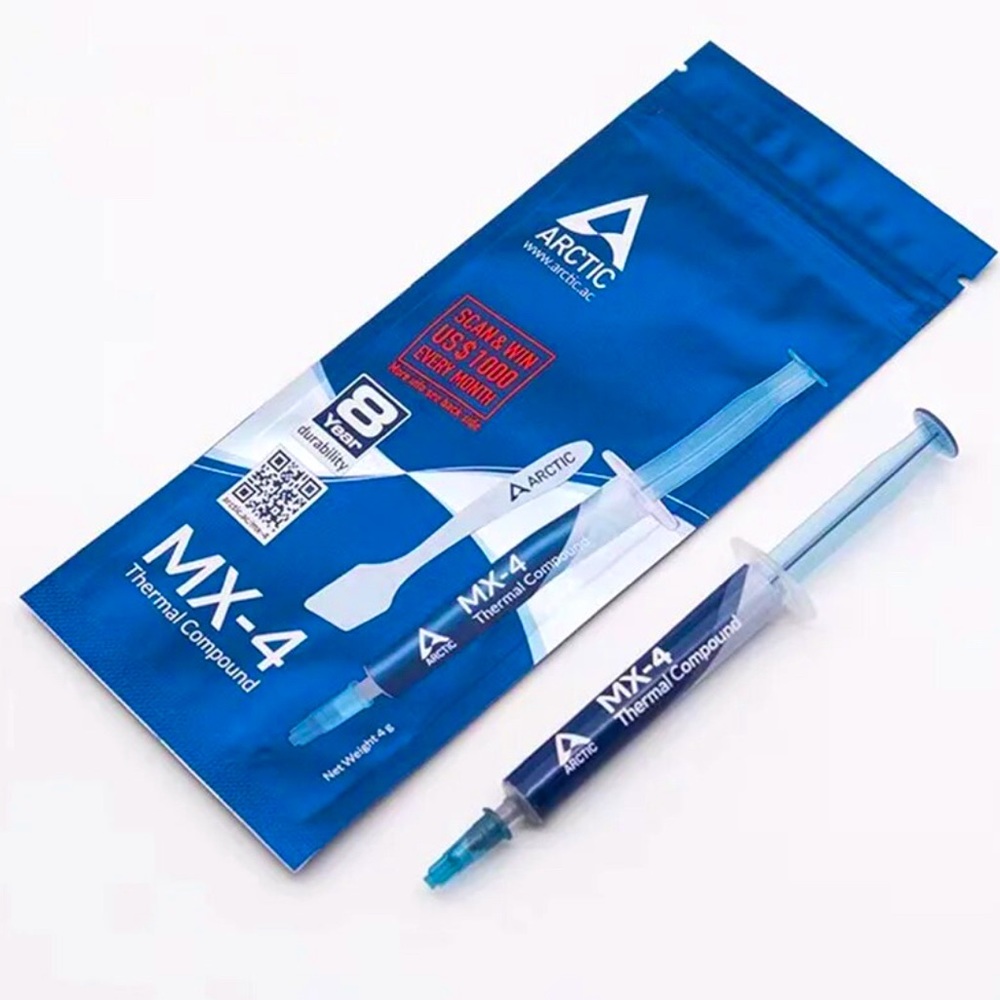 ARCTIC MX-4 (incl. Spatula, 4 g) - Premium Thermal CPU Paste - New